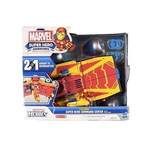 Playskool Marvel Super Hero Electronic‎ Command Center Iron Man Airship New